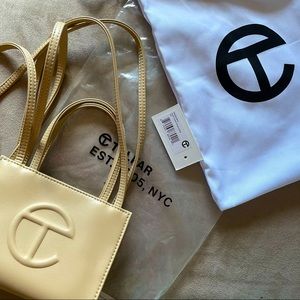 Small Cream Telfar Bag